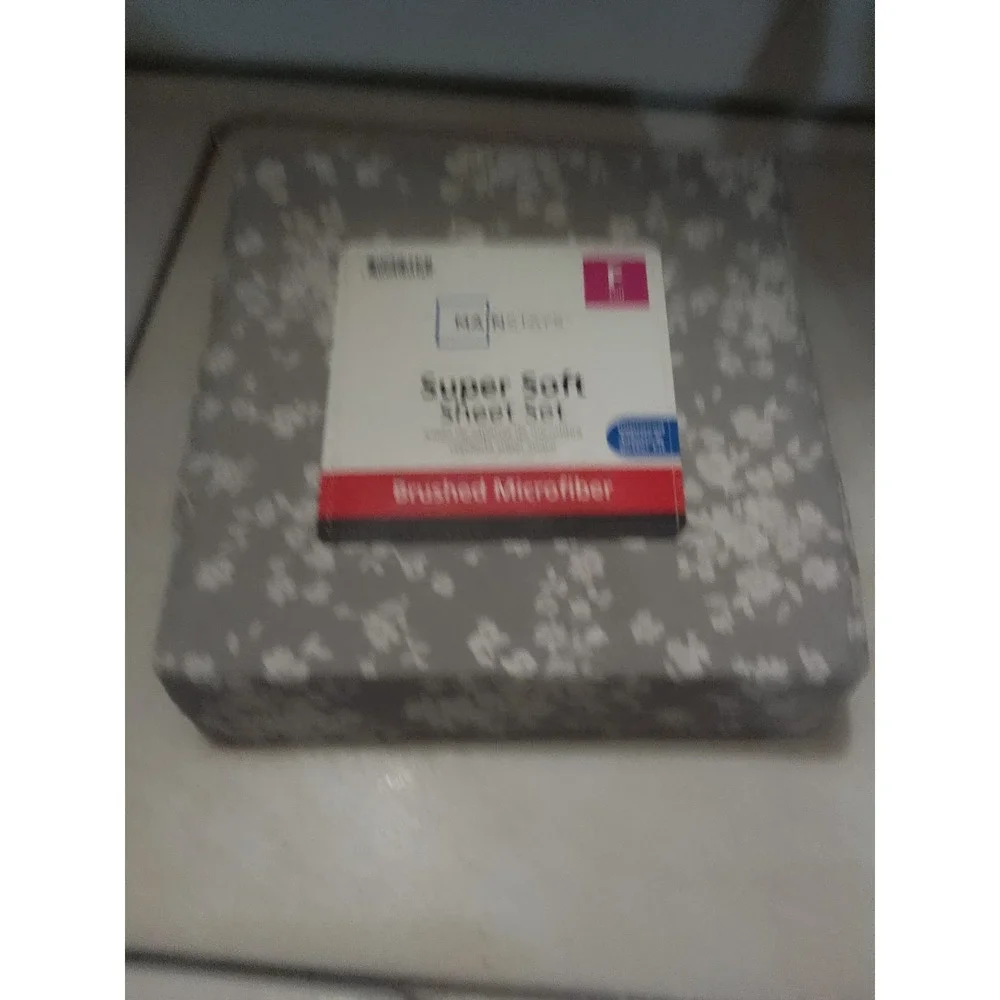 Mainstay‎ Super Soft Sheet Set Brushed Microfiber Size Full Size  Improved...